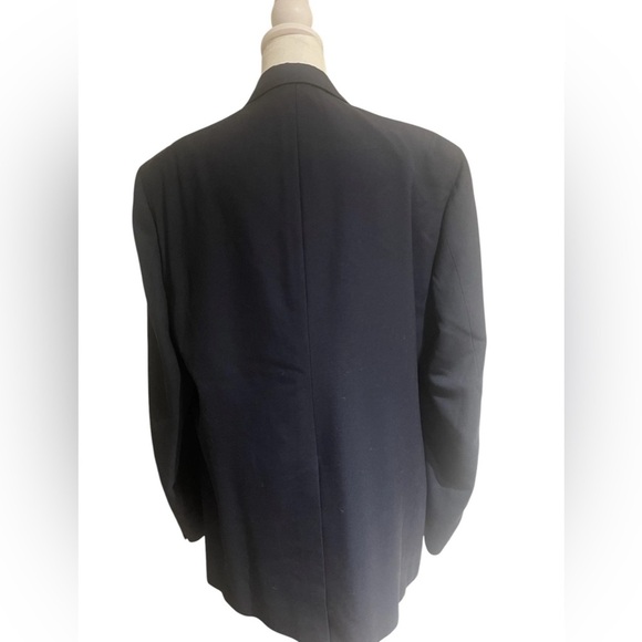 Vintage Christian Dior Navy Blazer-Hess Dept Store, Gold Buttons, Men’s … - Picture 3 of 12